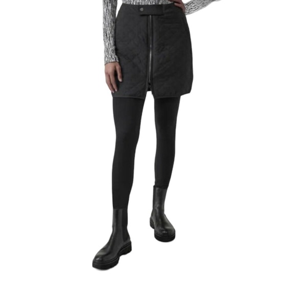 Athleta Women's Black Après Ski Skirt Nwot - Picture 4 of 13